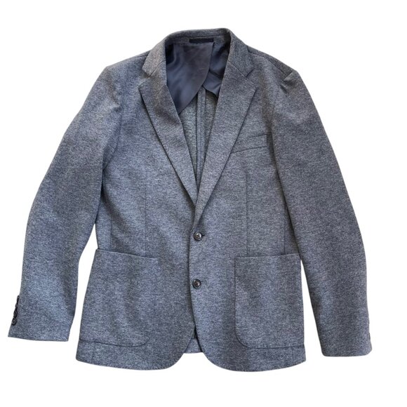 π΄οΈ J.Crew Menβs Slim Fit Grey Wool Blend Knit Blazer SZ S | Classic Casual - Picture 3 of 8
